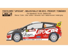 Decal – Ford Fiesta WRC - Wales rallye GB 2011 – Prokop